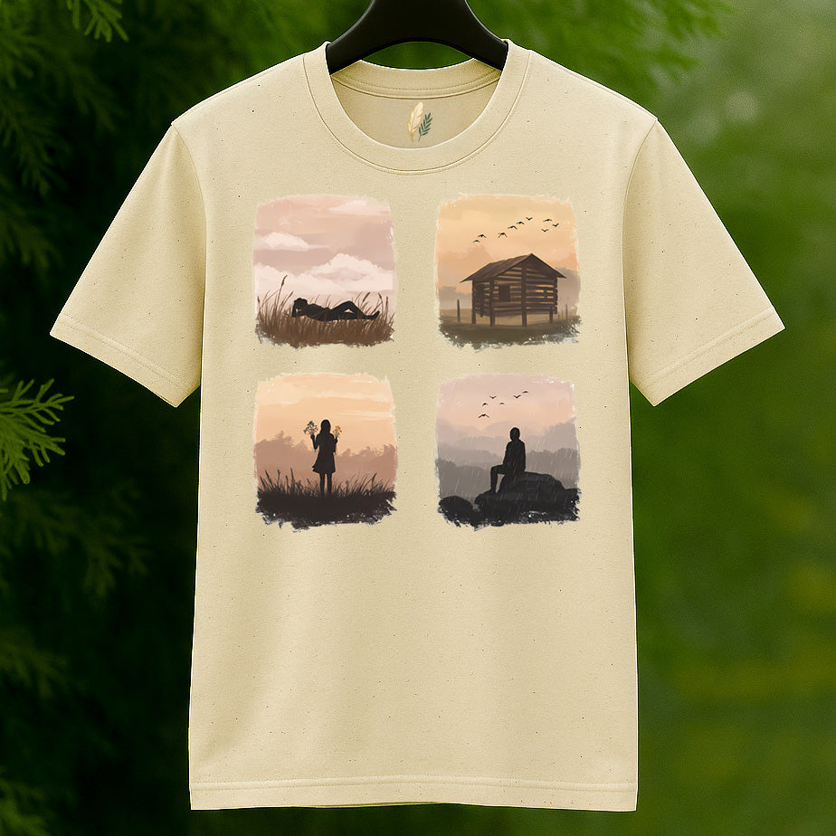 Four Serene Nature Moments T-Shirt