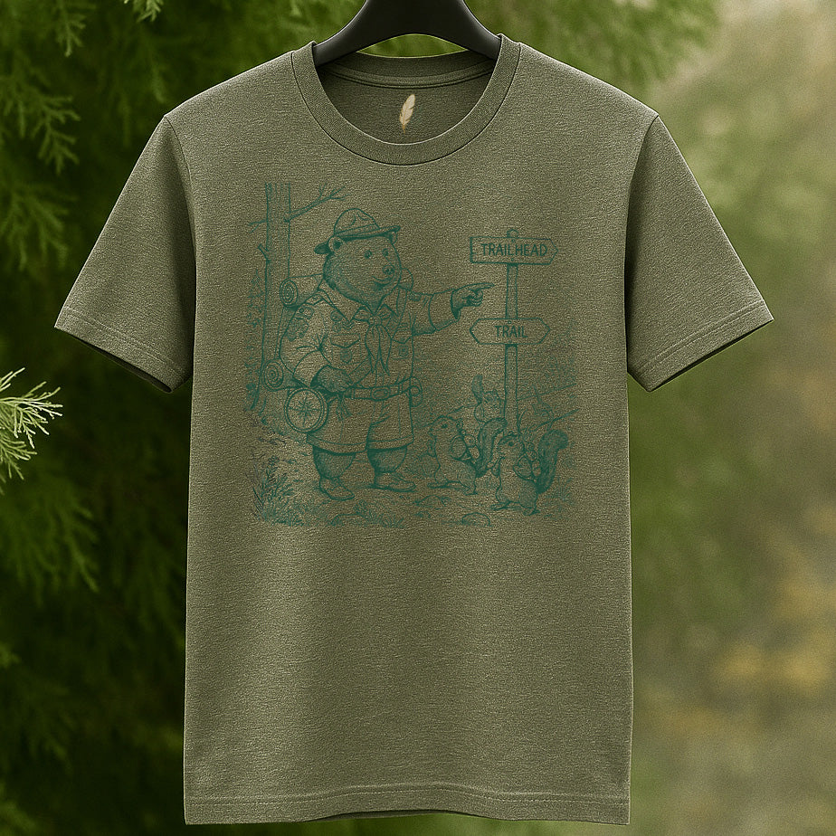 Bear Scout Trail Guide T-Shirt