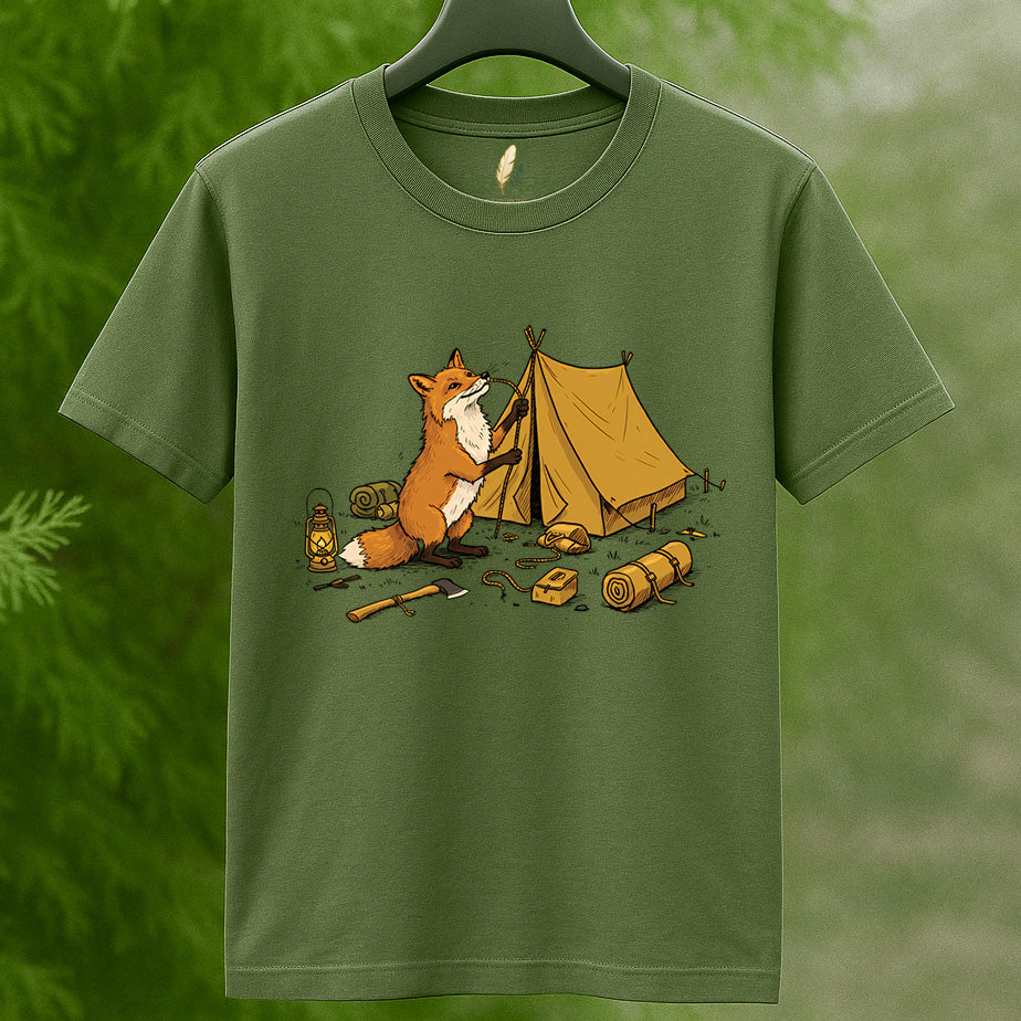 Fox Tent Builder Tee