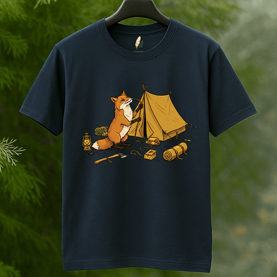 Fox Tent Builder Tee