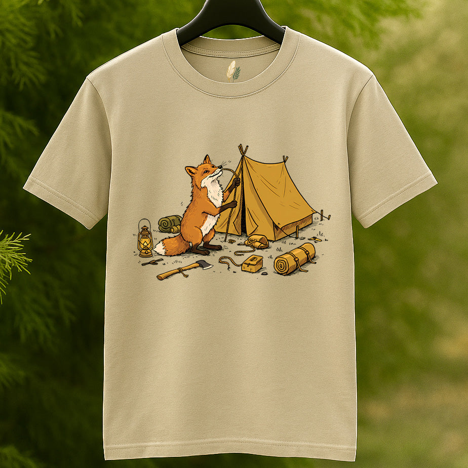 Fox Tent Builder Tee