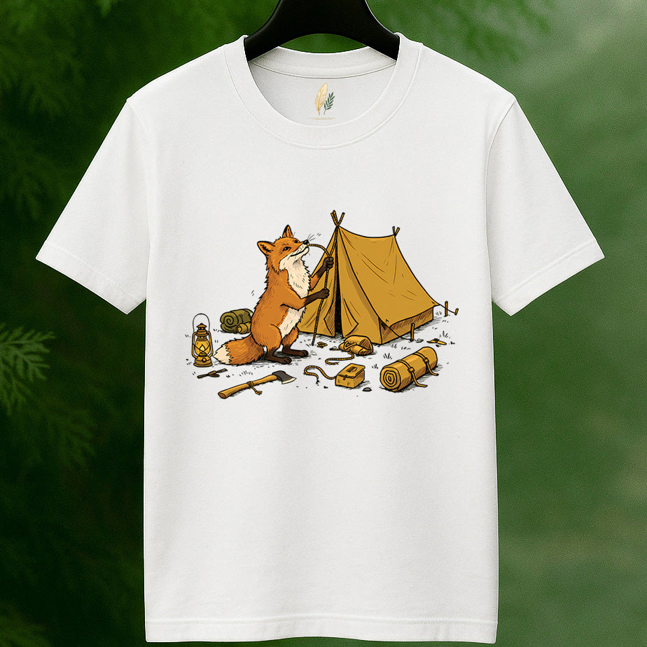 Fox Tent Builder Tee