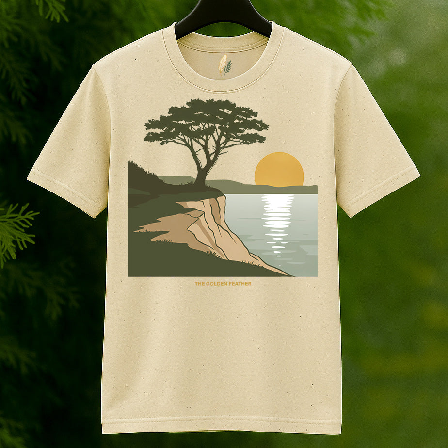 Golden Serenity Tee