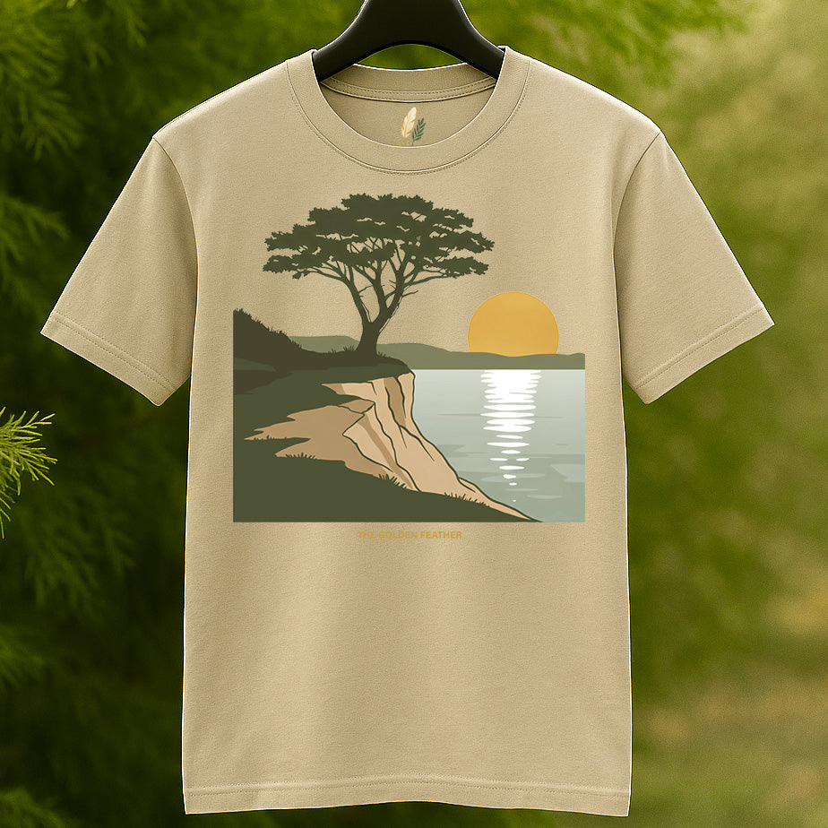 Golden Serenity Tee