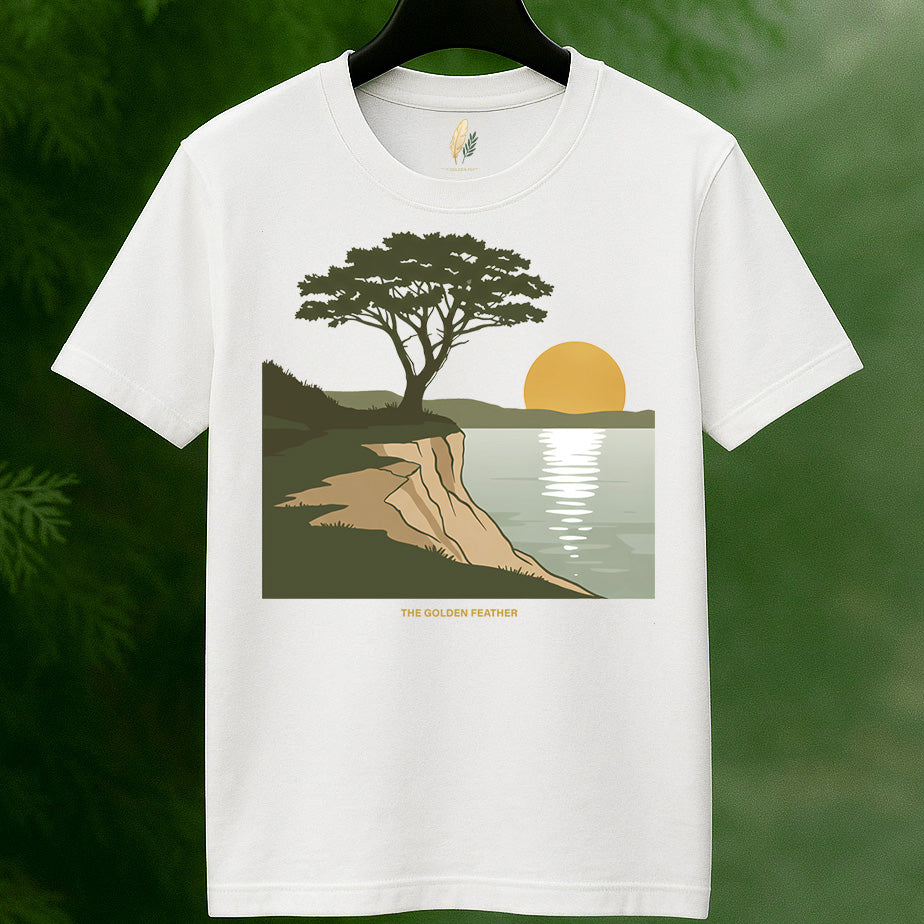 Golden Serenity Tee