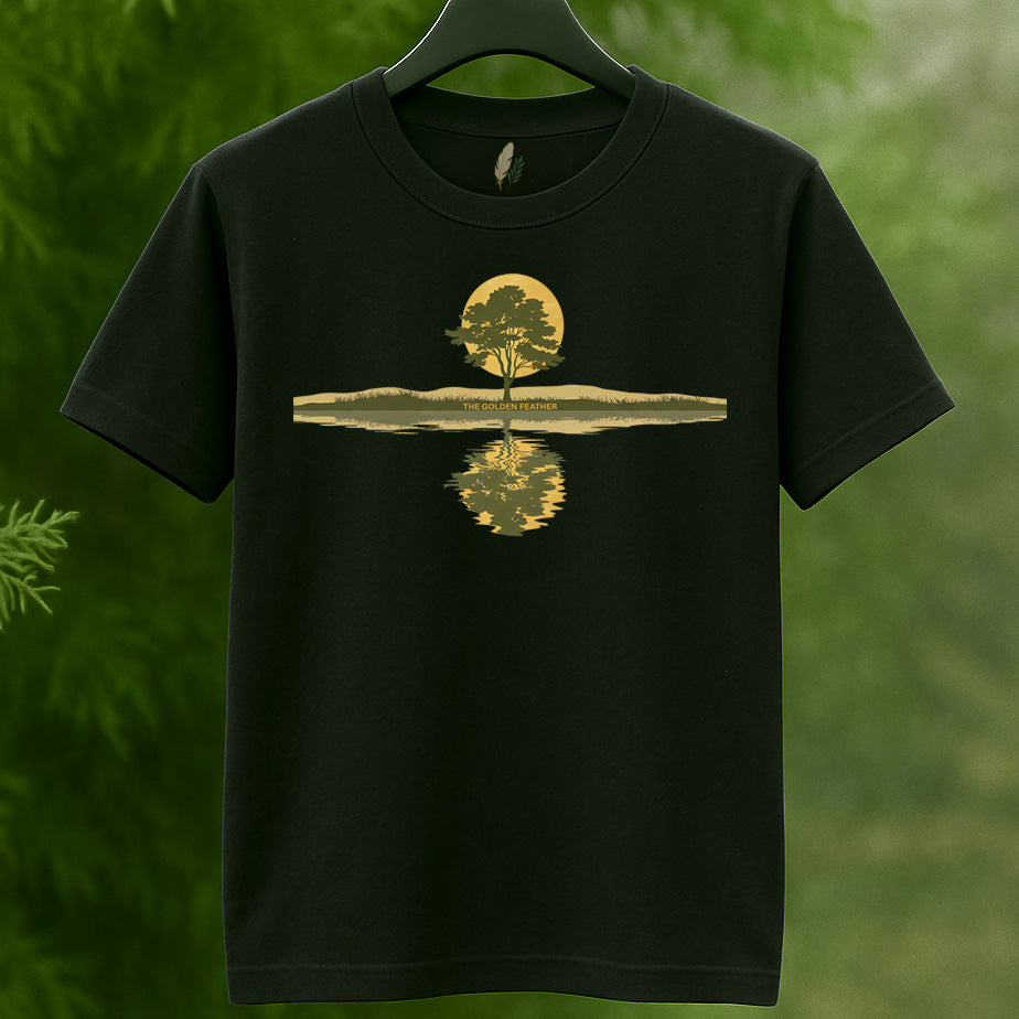 Golden Reflections Nature Tee