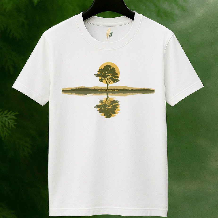 Golden Reflections Nature Tee