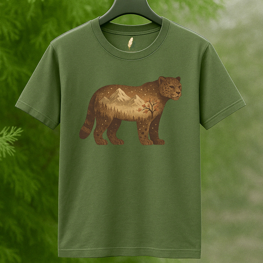 Himalayan Wanderer Snow Leopard Tee