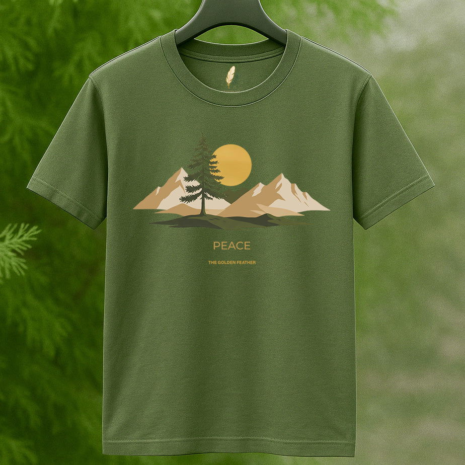 Peaceful Mountain Sunrise Tee