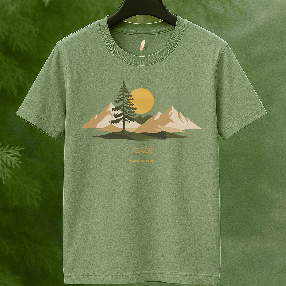 Peaceful Mountain Sunrise Tee