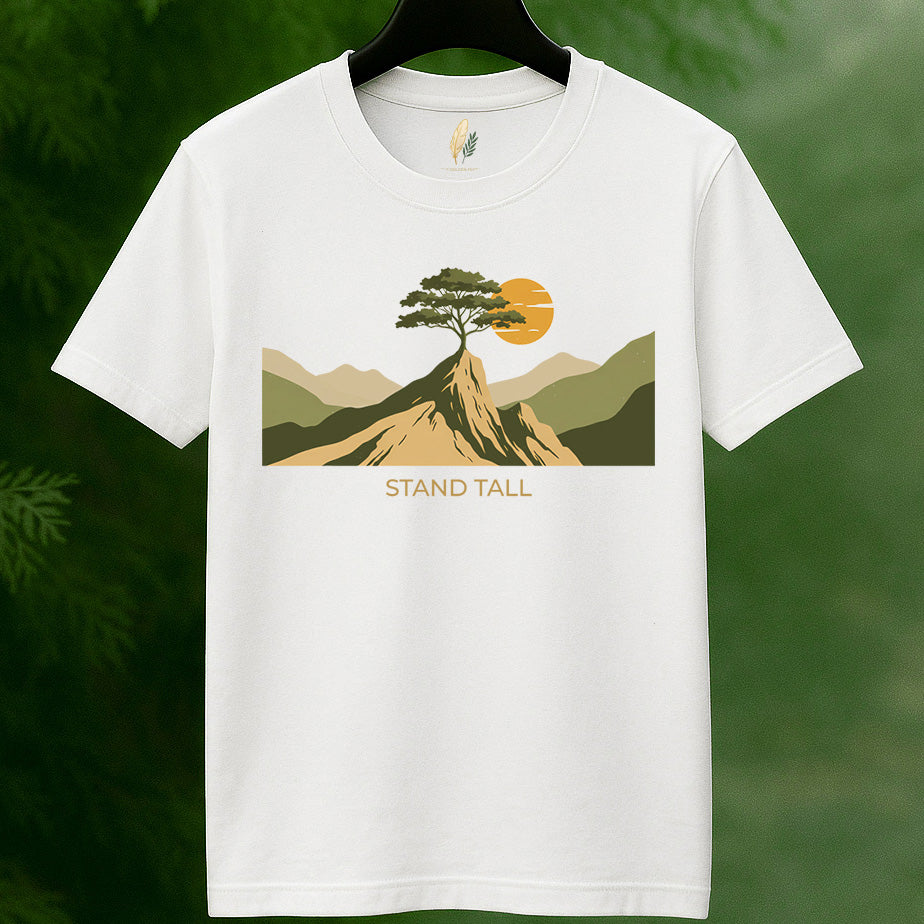 Stand Tall Mountain Peak Tee