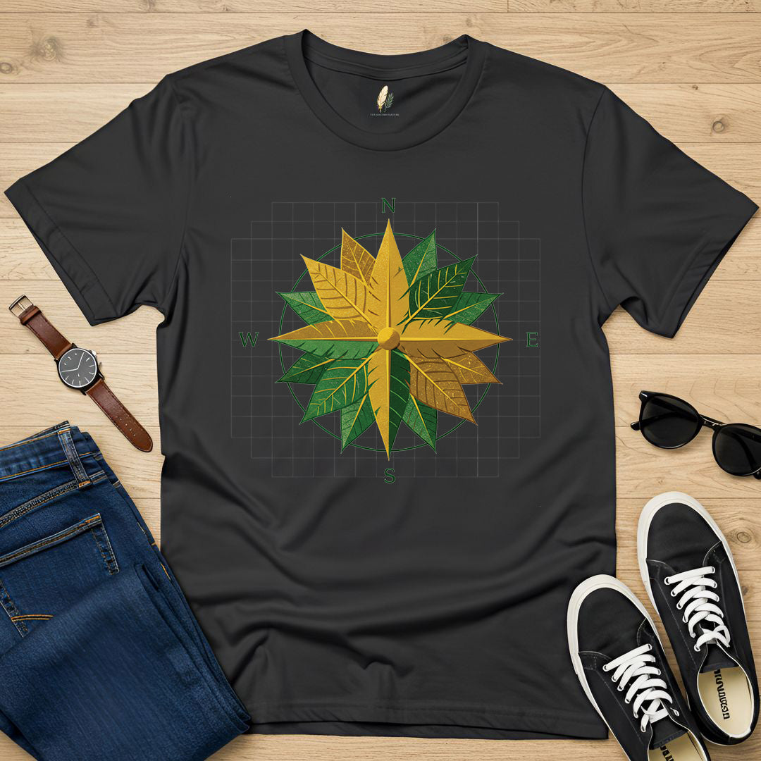 Compass Leaf Adventure Tee