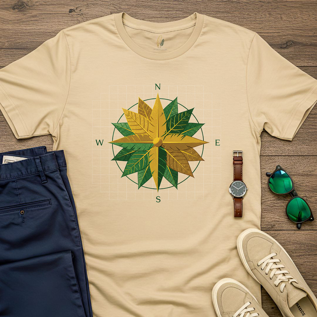 Compass Leaf Adventure Tee