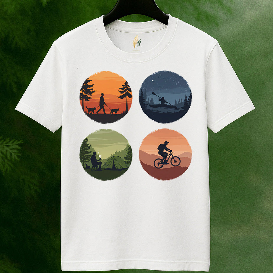 Four Moments Outdoor Activity T-Shirt