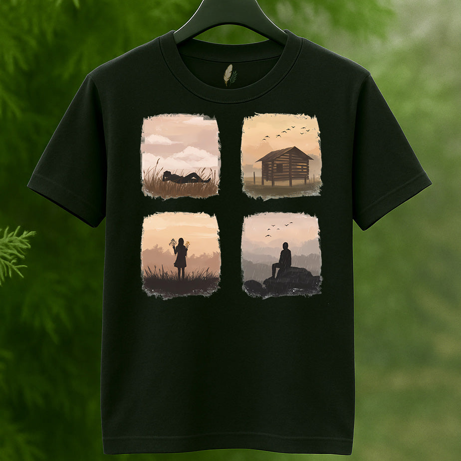 Four Serene Nature Moments T-Shirt