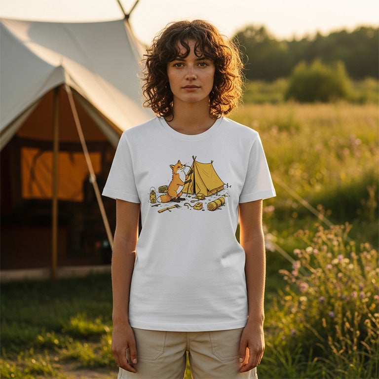 Fox Tent Builder Tee