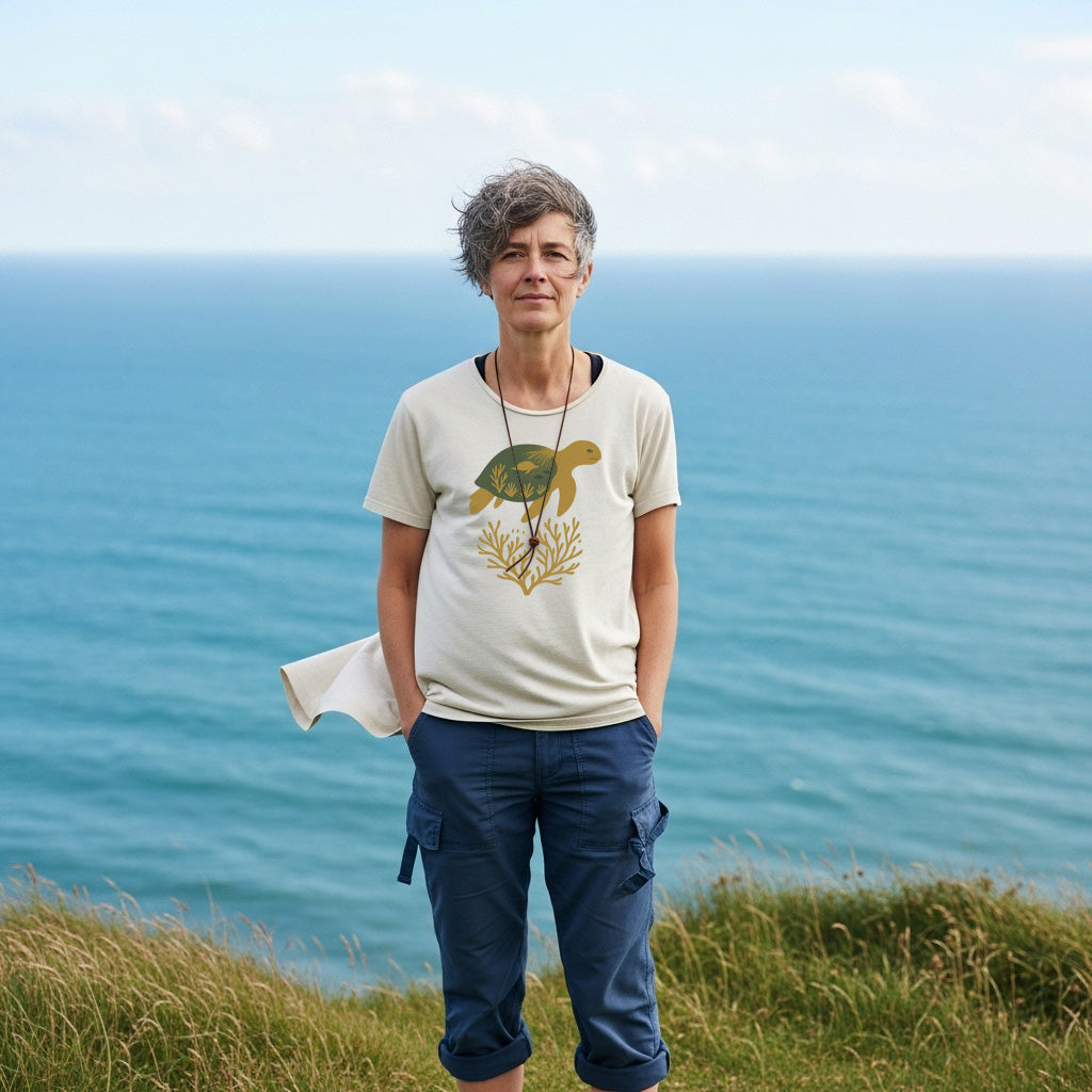 Oceanic Guardian Sea Turtle Tee