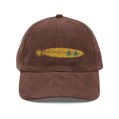 Sunlit Pines Embroidered Cap