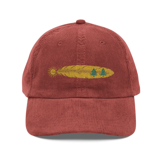 Sunlit Pines Embroidered Cap