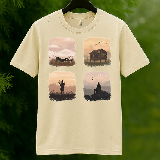 Four Serene Nature Moments T-Shirt