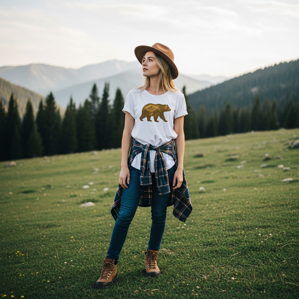 Golden Path Bear Tee
