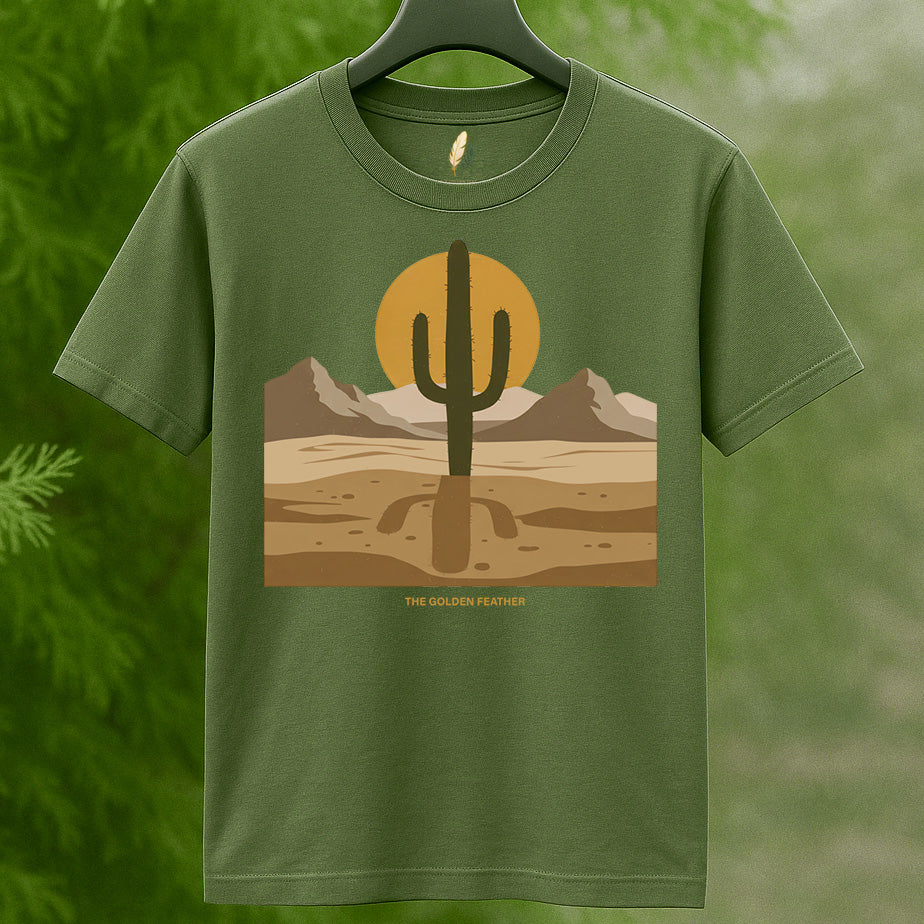 Desert Cactus Sunset Tee