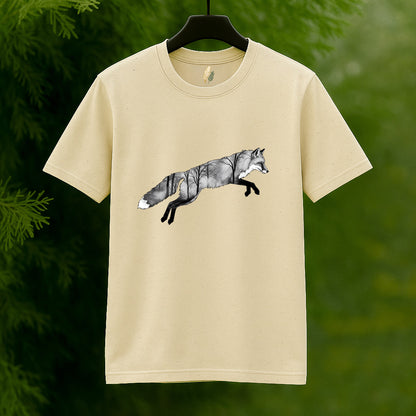 Leaping Fox Forest Spirit T-Shirt