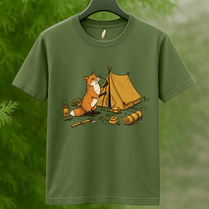 Fox Tent Builder Tee