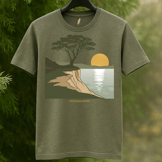 Golden Serenity Tee