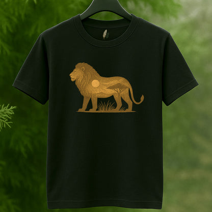 Savanna King Lion Silhouette Tee