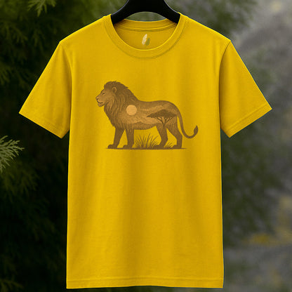 Savanna King Lion Silhouette Tee