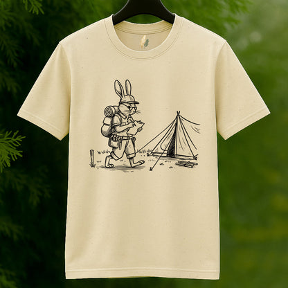 Adventurous Rabbit Camper T-Shirt