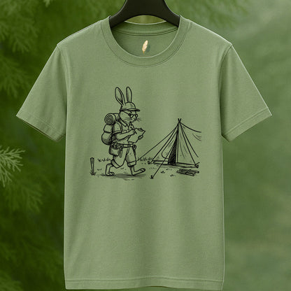 Adventurous Rabbit Camper T-Shirt