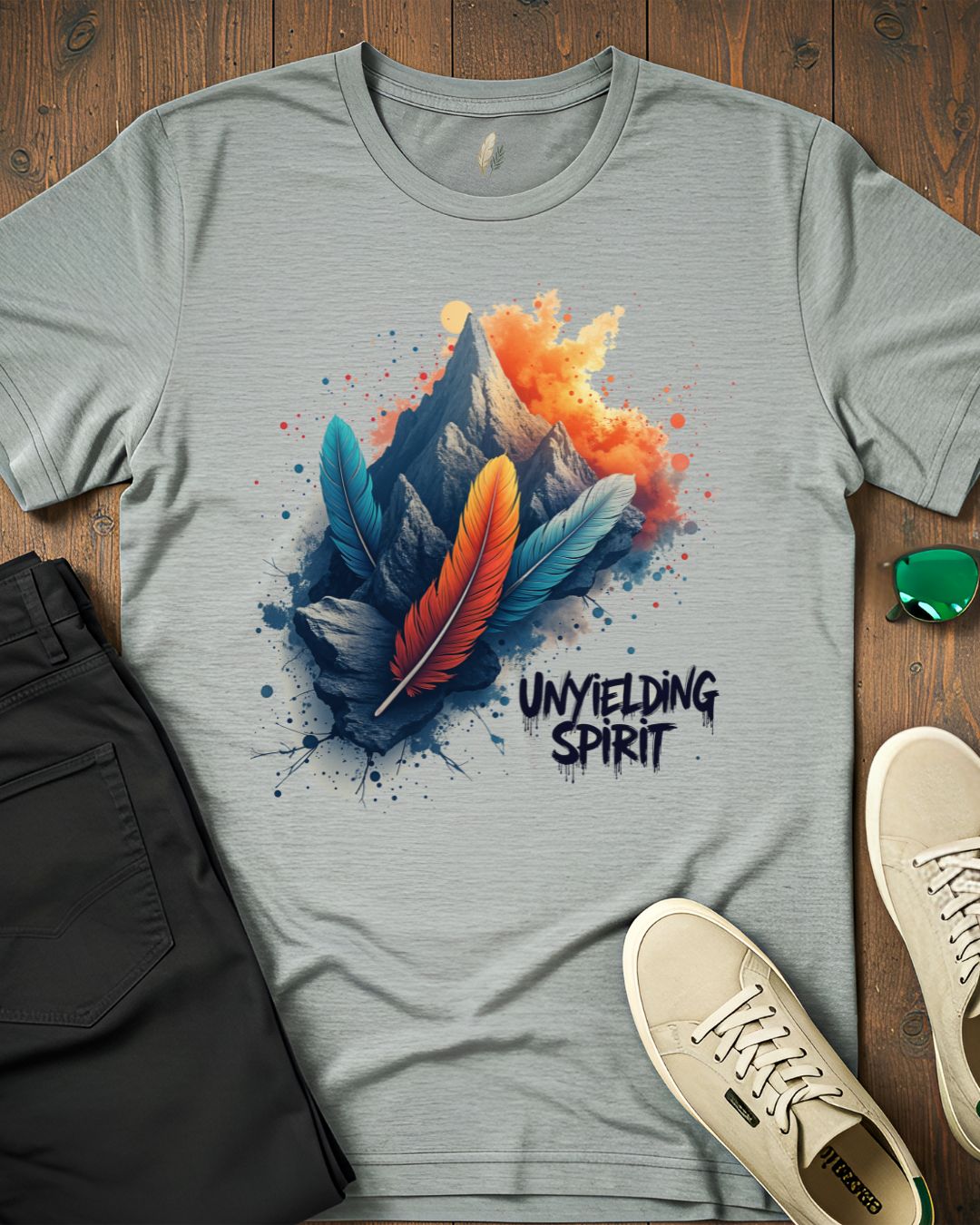 Unyielding Spirit Color Splash
