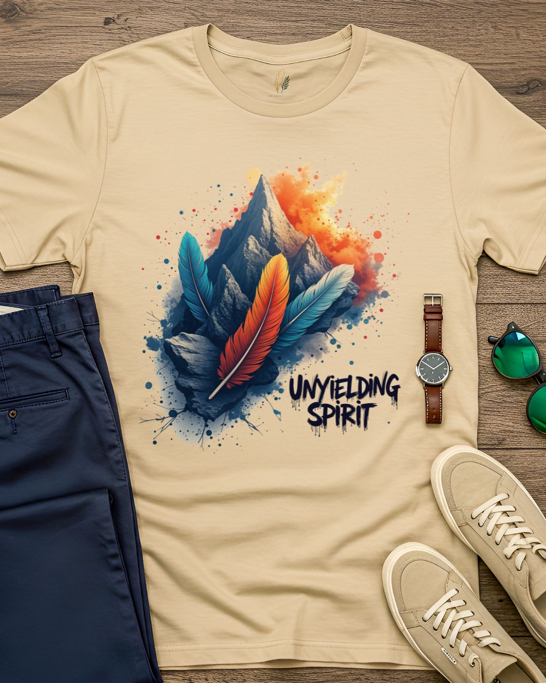 Unyielding Spirit Color Splash