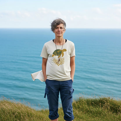 Oceanic Guardian Sea Turtle Tee